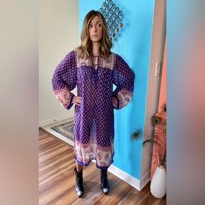 Vintage ‘Oh! Calcutta’ Indian Cotton Dress